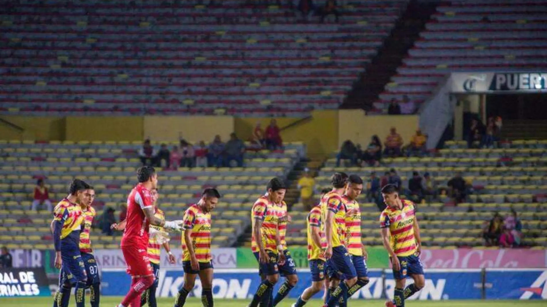 Jugadores del Atlético Morelia